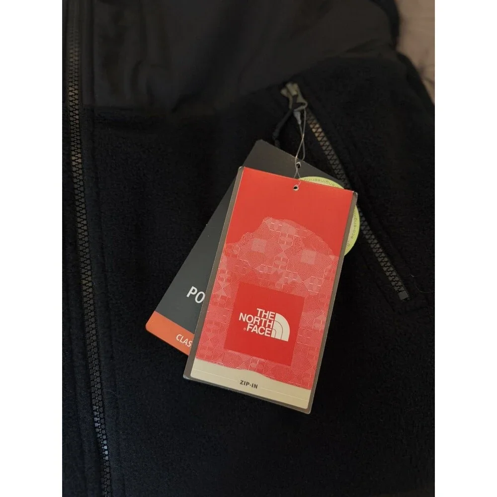 NWT The North Face Denali Jacket Men’s S Black Polartec 300 Fleece